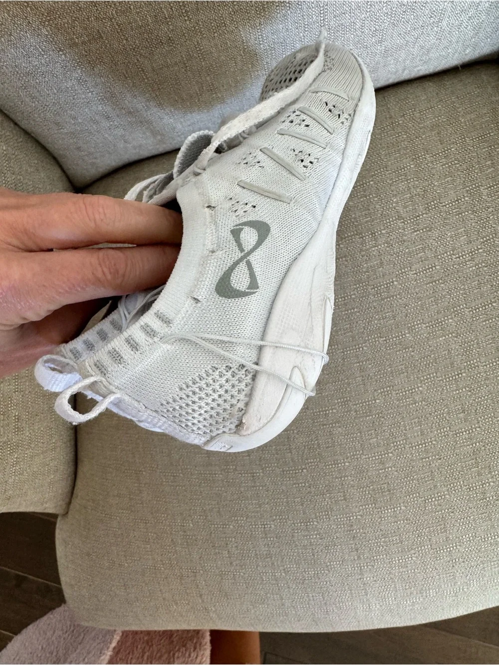 NFINITY Flyte girls White cheer shoes Sneakers